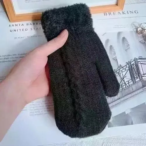Cozy Knitted Winter Gloves