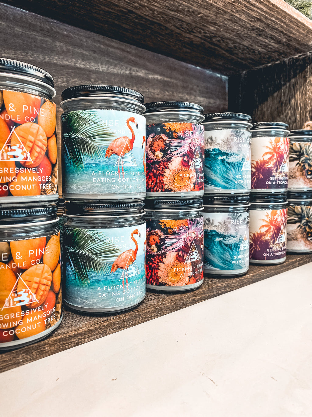 Lily & Jasmine Soy Wax Candle - 9oz