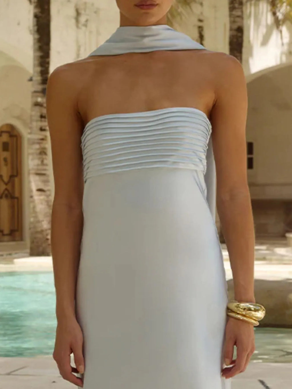 Tube Mermaid Maxi Dress