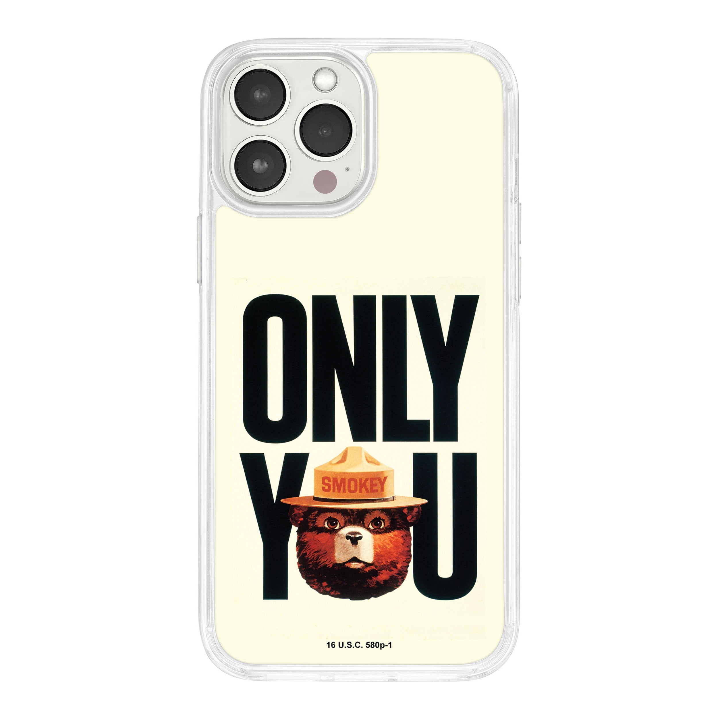 Smokey Bear Classic HD Apple iPhone 15 Series Mag-Safe Phone Case