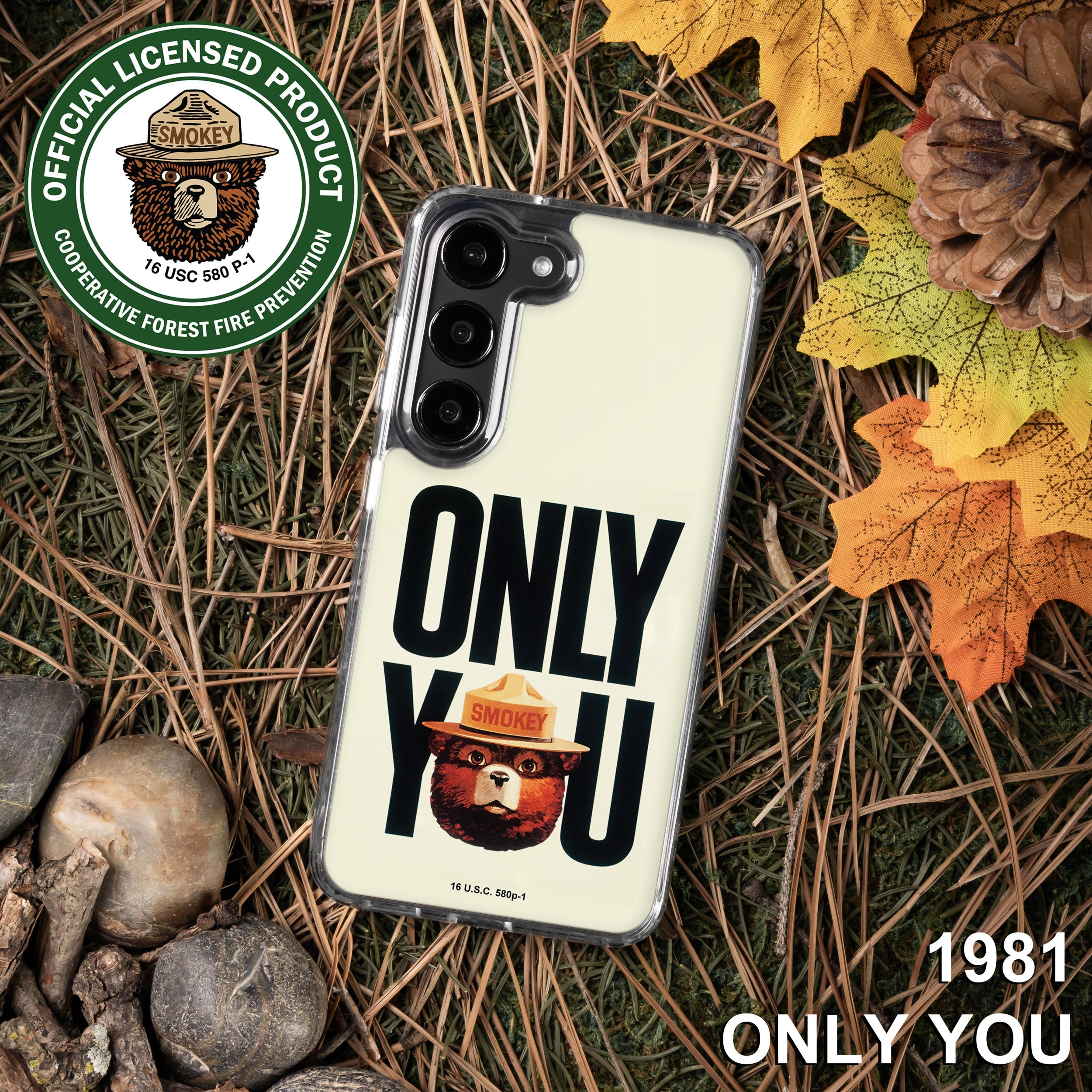 Smokey Bear Classic HD Samsung Galaxy S22 Phone Case