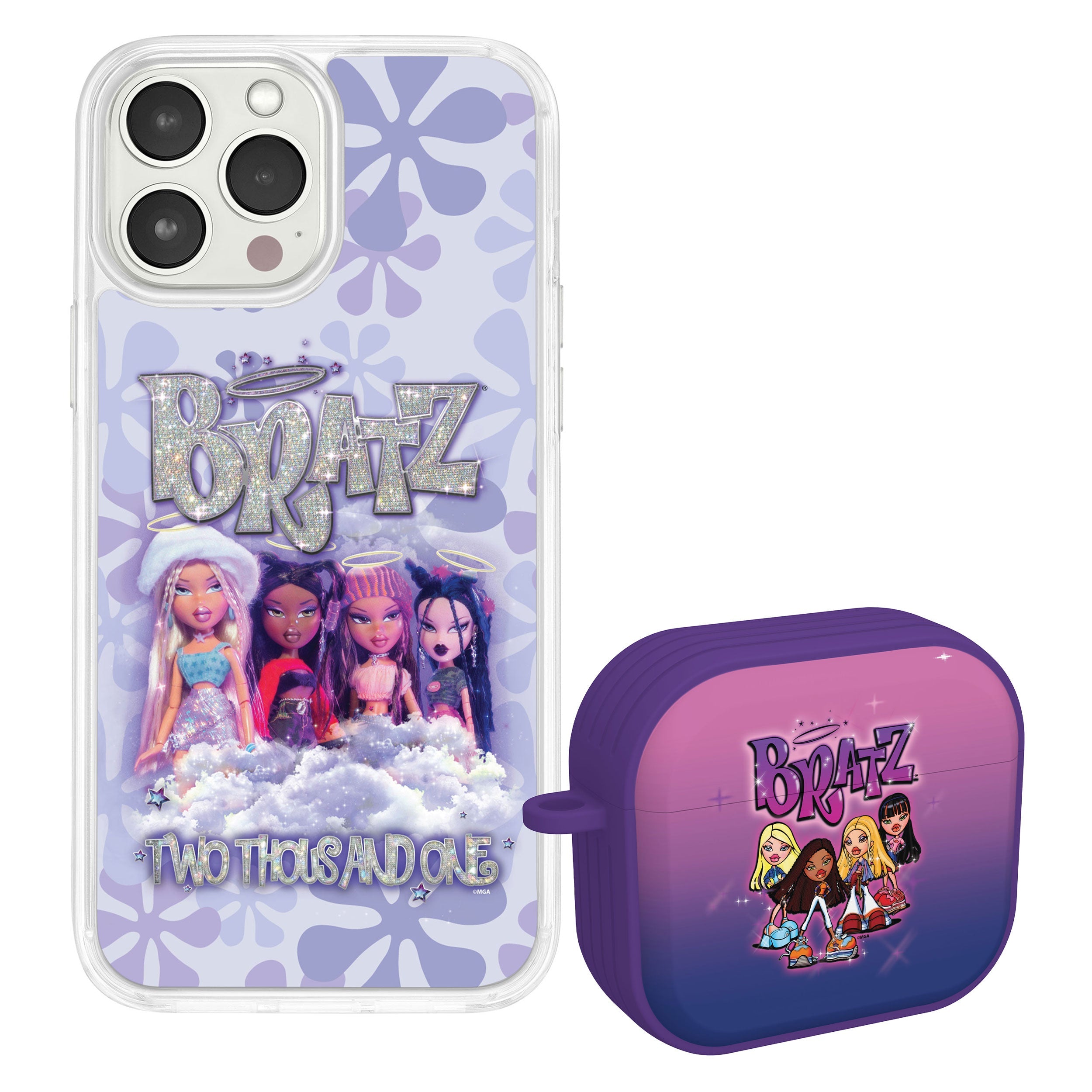 Bratz® Classic HD Apple iPhone 15 Mag-Safe Phone Case and AirPods Gen 3 Combo Package