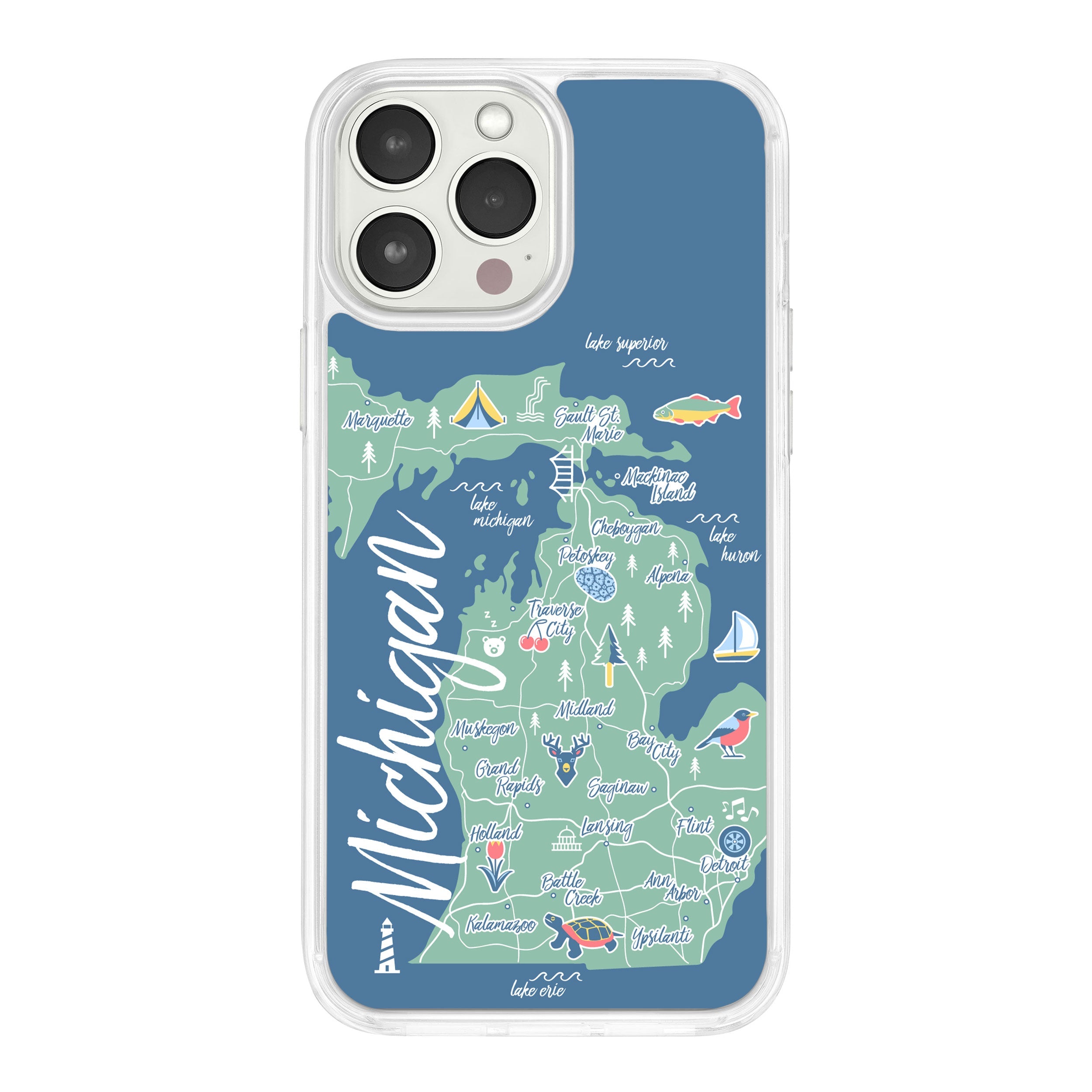 Michigan HD Apple iPhone 11 Series Phone Case