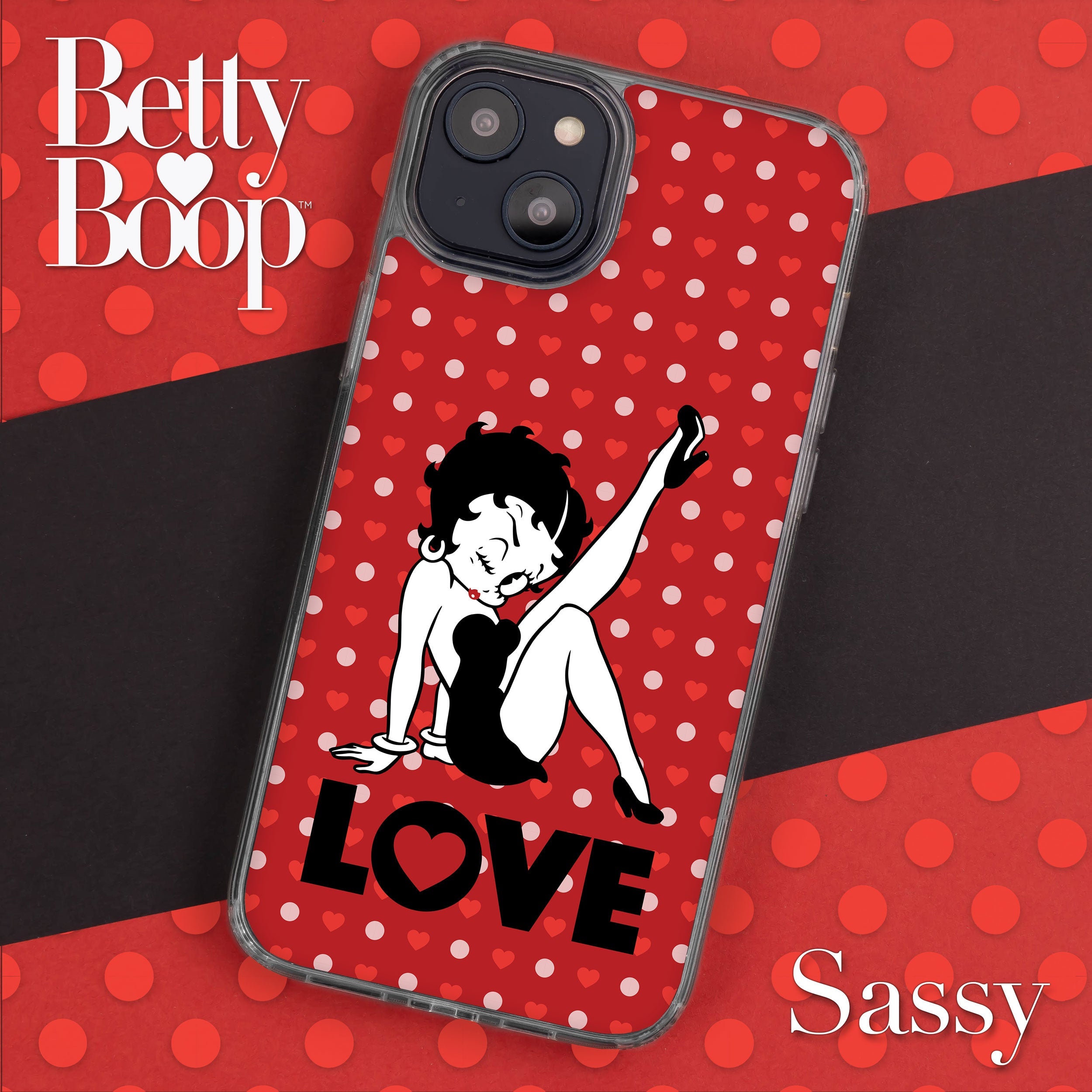 Betty Boop Classic HD Apple iPhone 13 Mag-Safe Phone Case