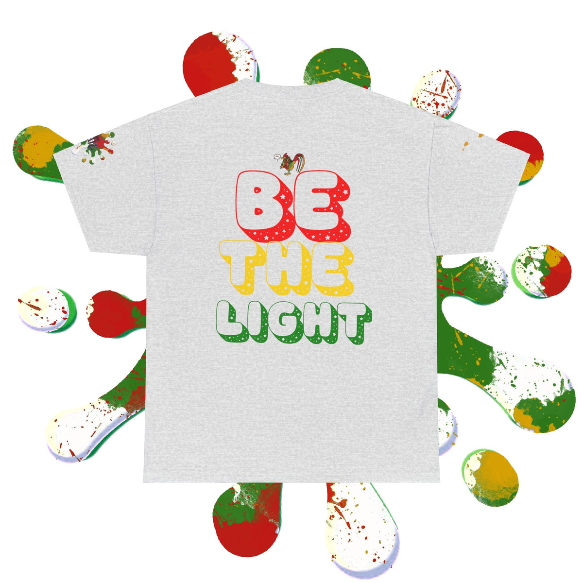 Rasta Rooster Tee - Ancient Maya Edition