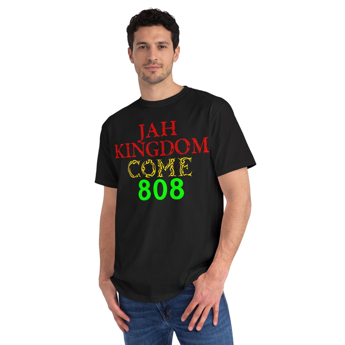 Jah Kingdom Come 808 T-Shirt — Reggae Rasta Vibe Tee