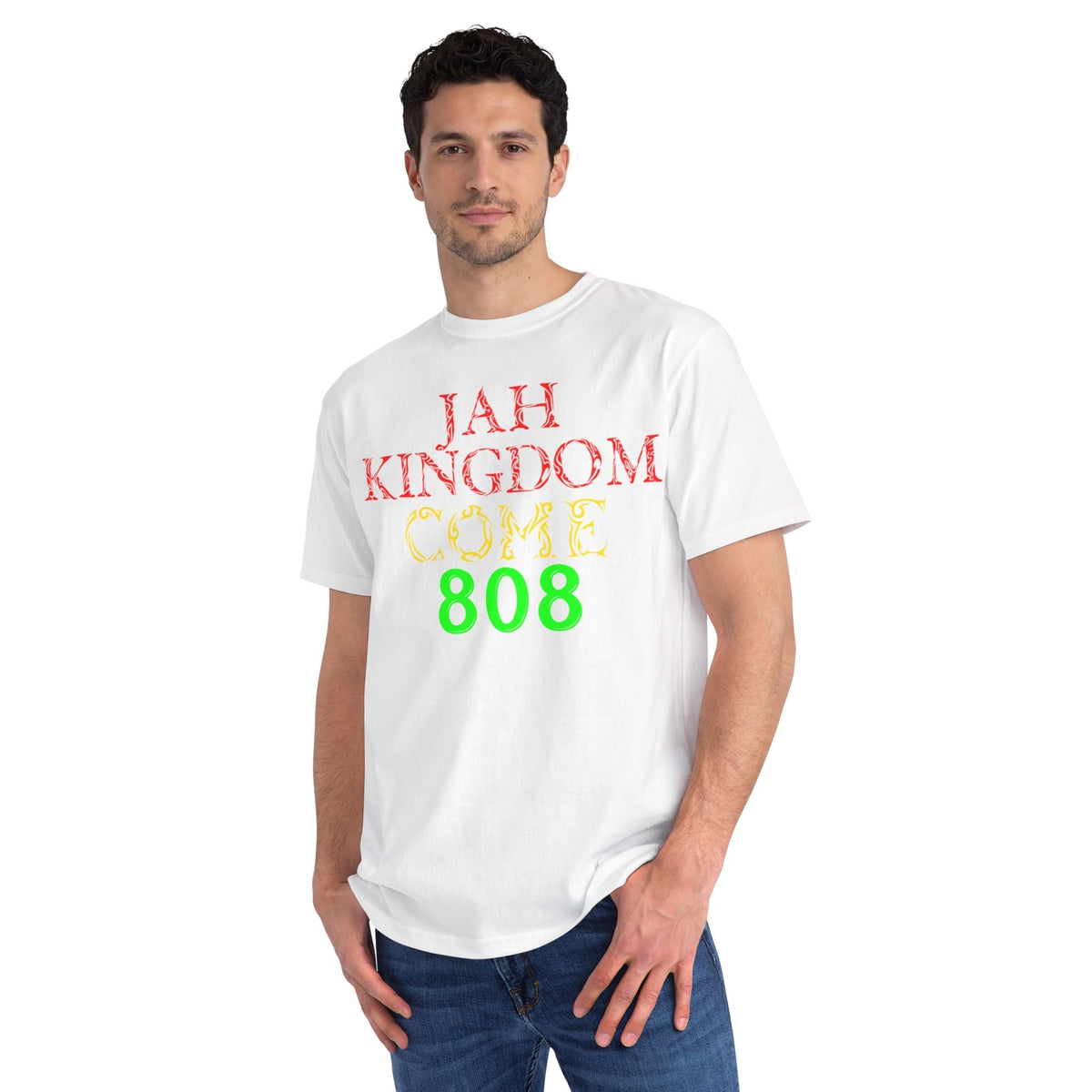 Jah Kingdom Come 808 T-Shirt — Reggae Rasta Vibe Tee