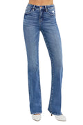RISEN Full Size Tummy Control High Rise Straight Jeans Plus Size