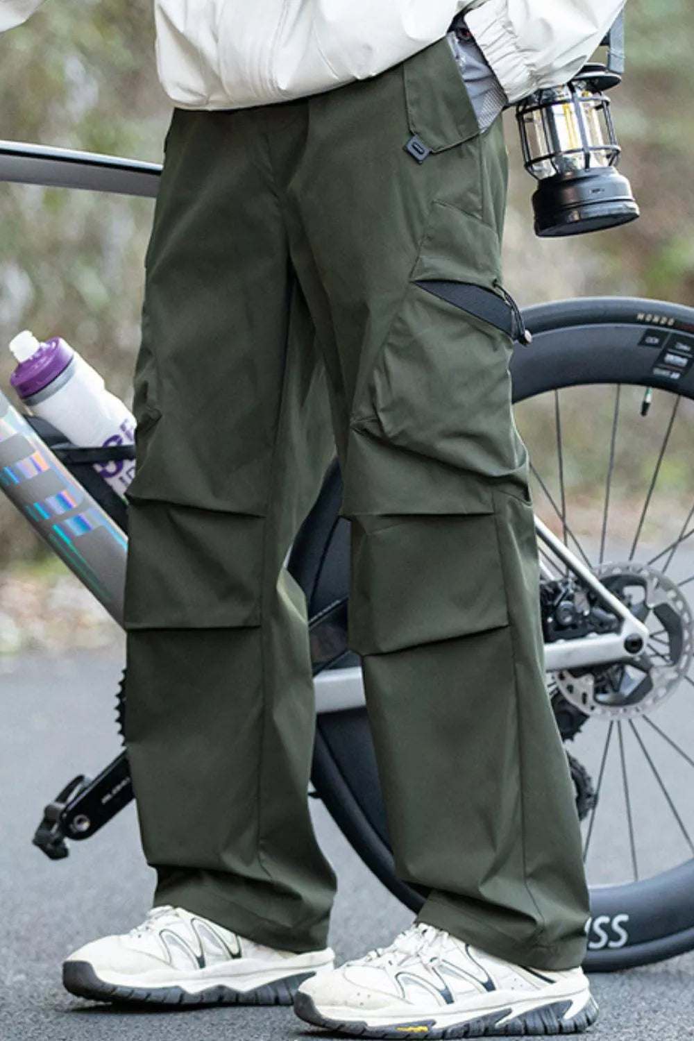 Men's Wide Leg Cargo Pants