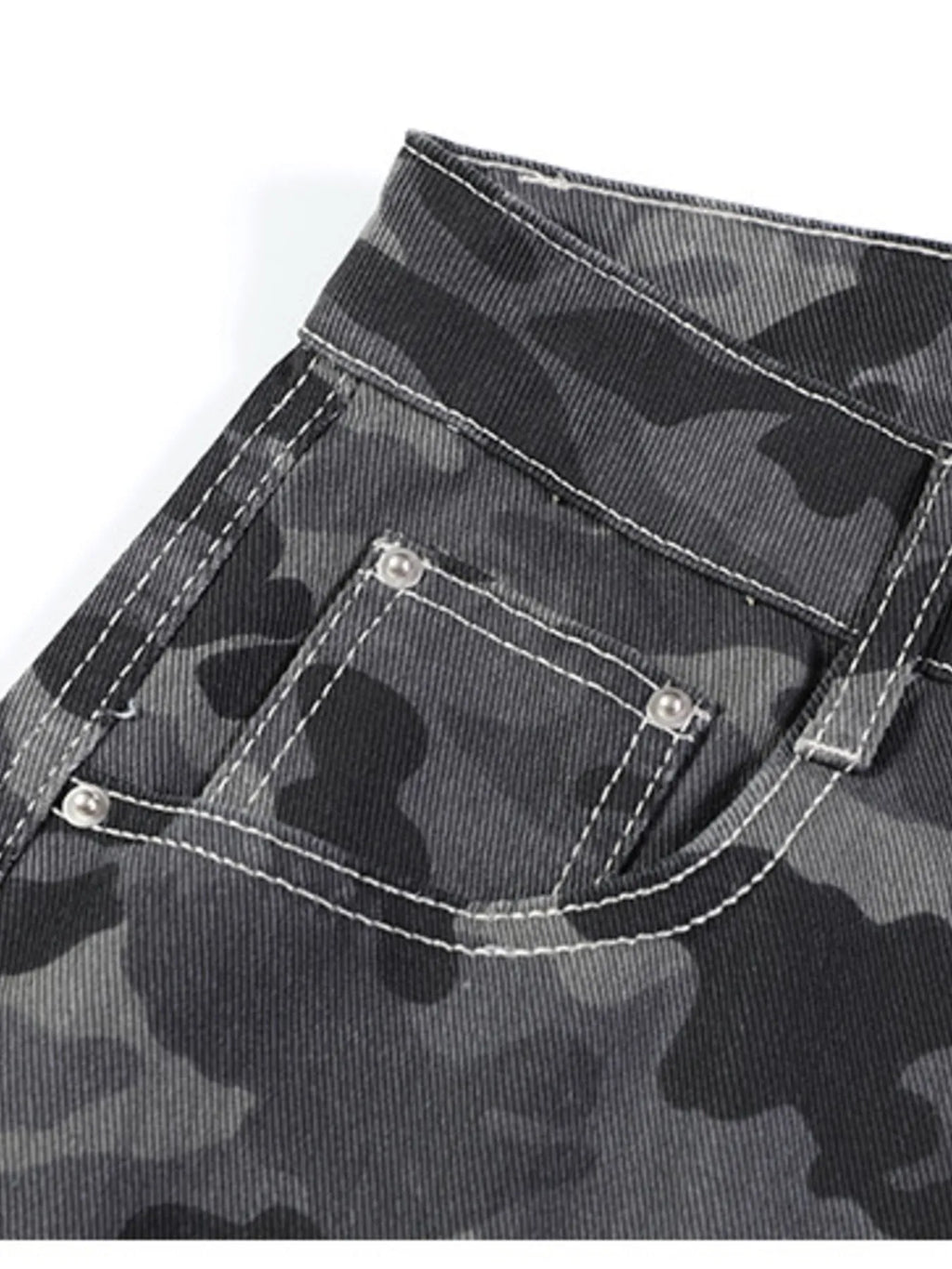 Men's Camo Wide-Leg Pants