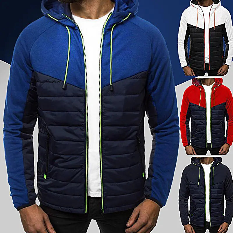 Men's Hooded Sweatshirt for Fall/Winter