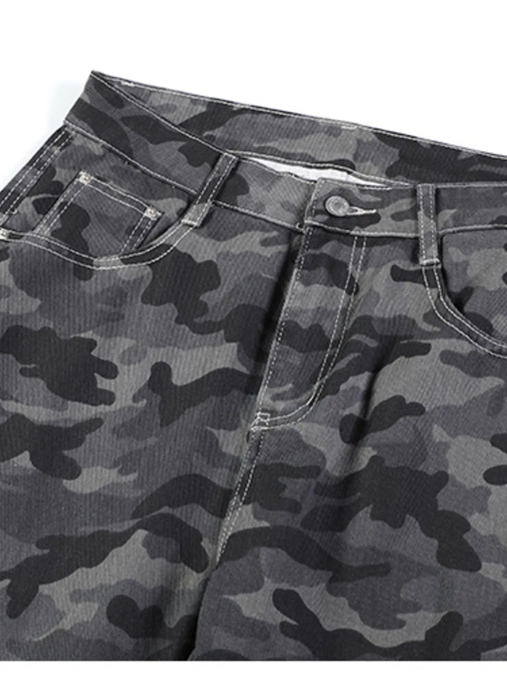 Men's Camo Wide-Leg Pants