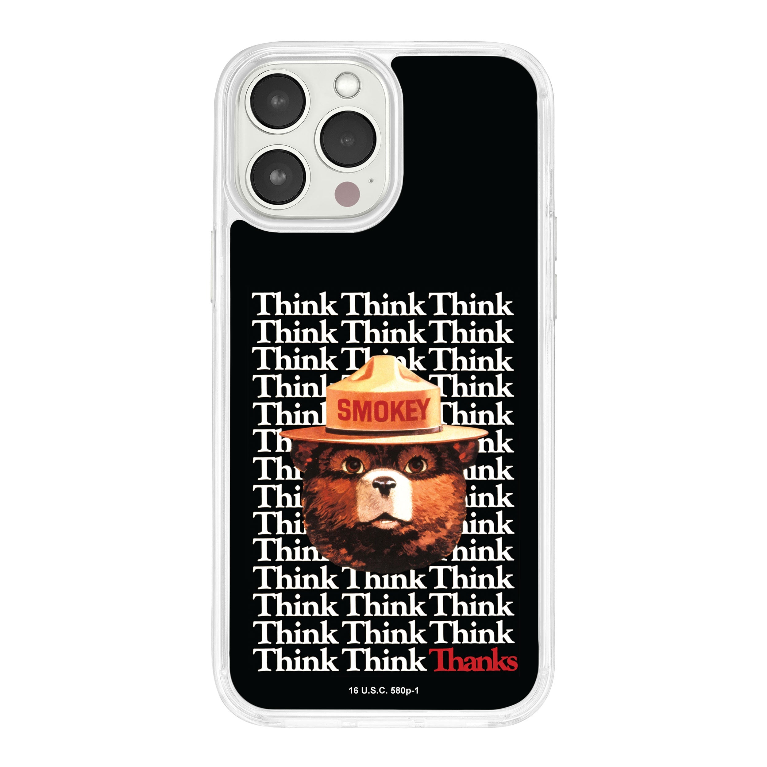 Smokey Bear Classic HD Apple iPhone 15 Series Mag-Safe Phone Case
