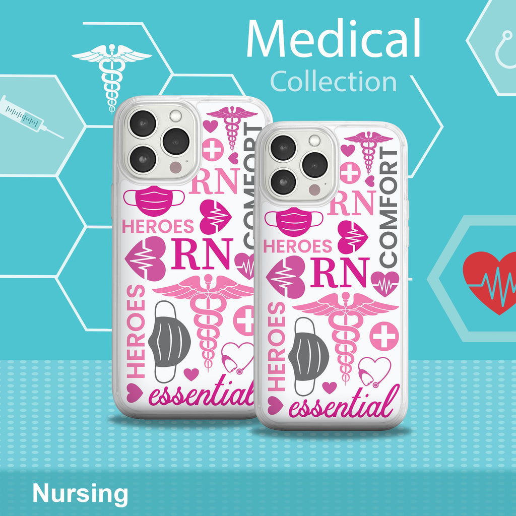 Nurse HD Apple iPhone 15 Series Mag-Safe Phone Case