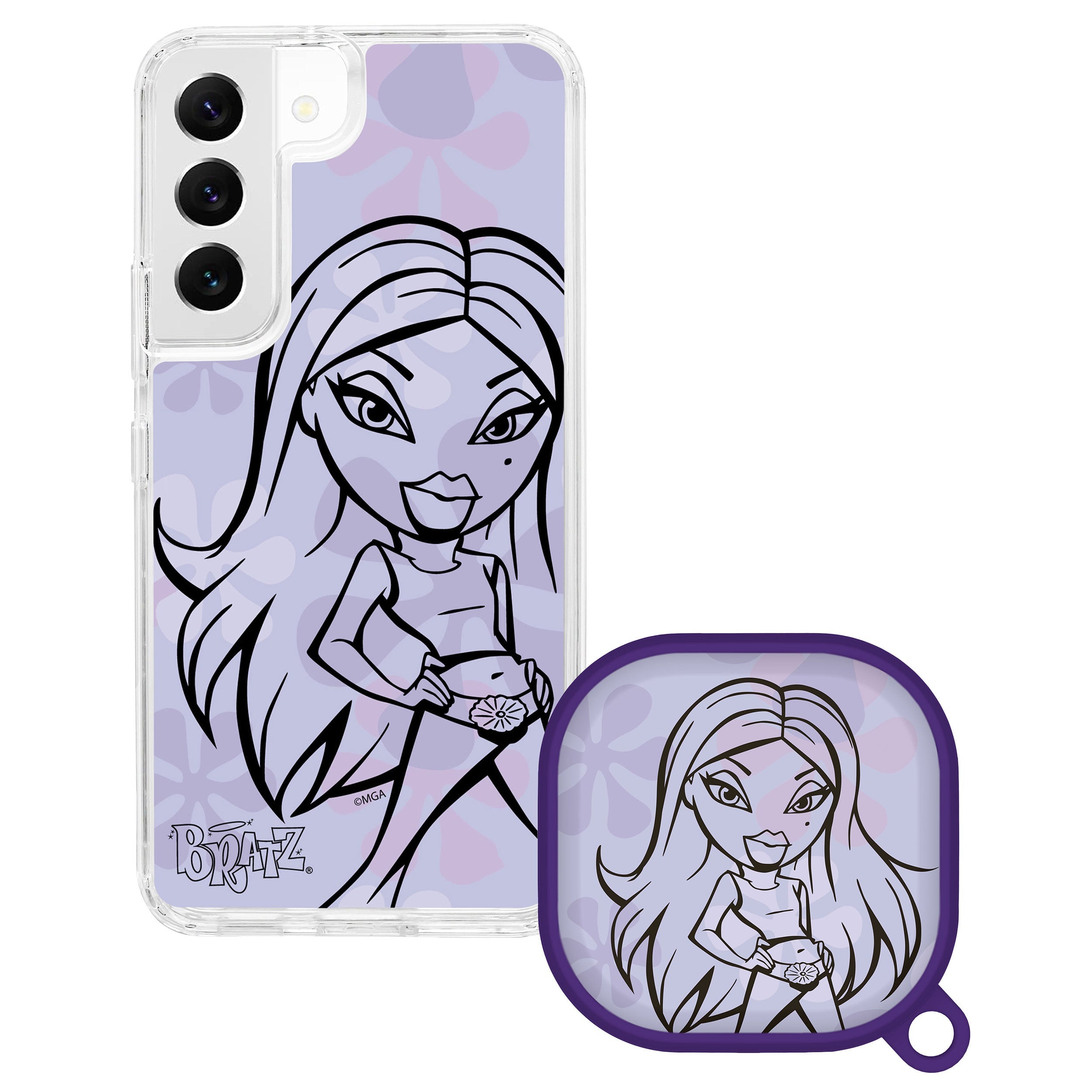 Bratz® Passion For Fashion HD Samsung Galaxy S23 Series and Buds Pro Combo Package