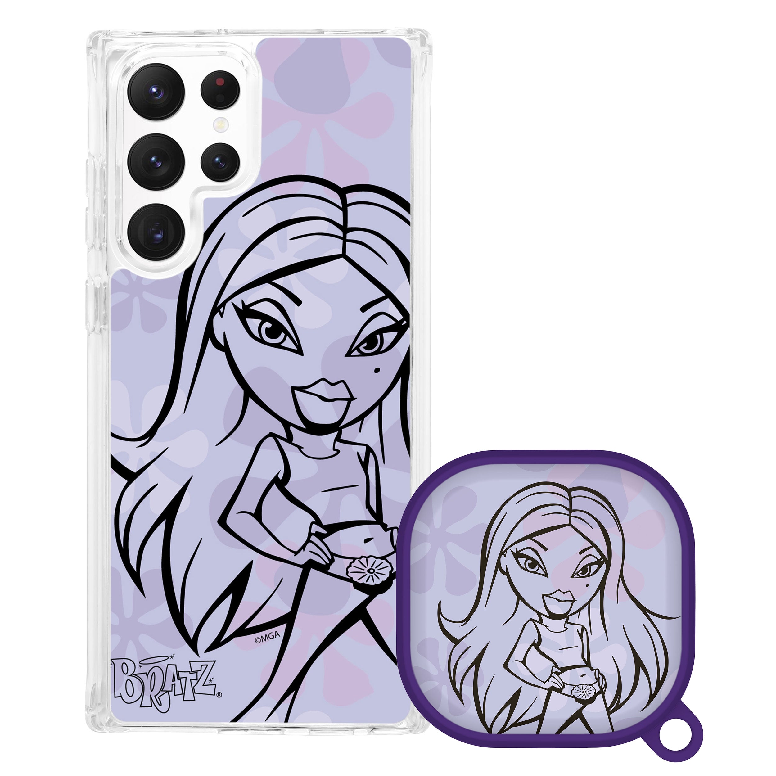 Bratz® Passion For Fashion HD Samsung Galaxy S23 Series and Buds Pro Combo Package