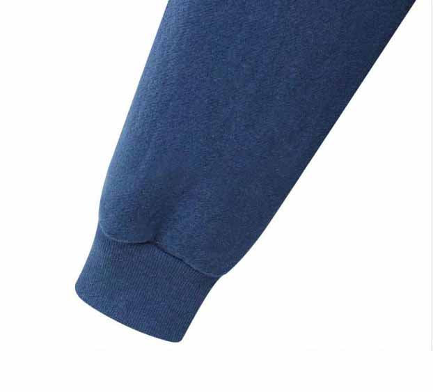 Women's Hooded Fleece Zip-Up Long Jacket – Thick Warm Coat