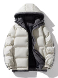 Men's Plus Size Hooded Padded Winter Coat
