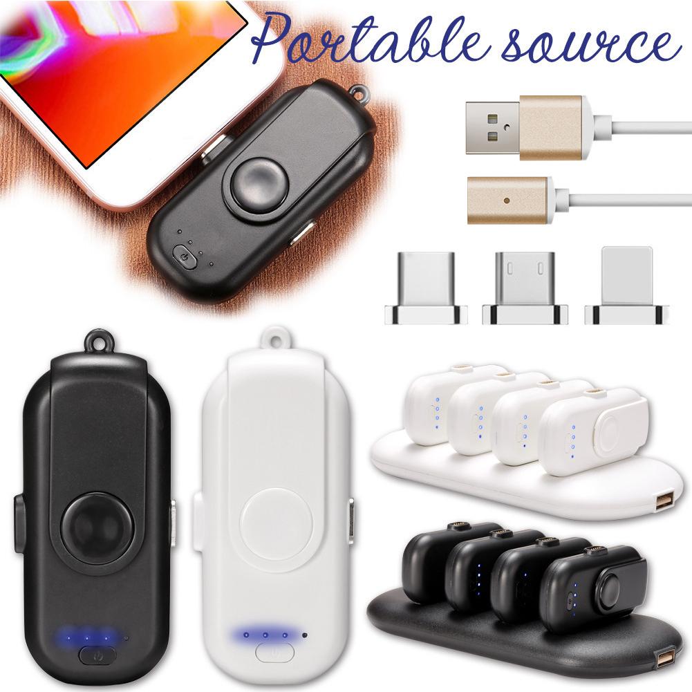 Mini Magnetic Power Bank, 1000mAh