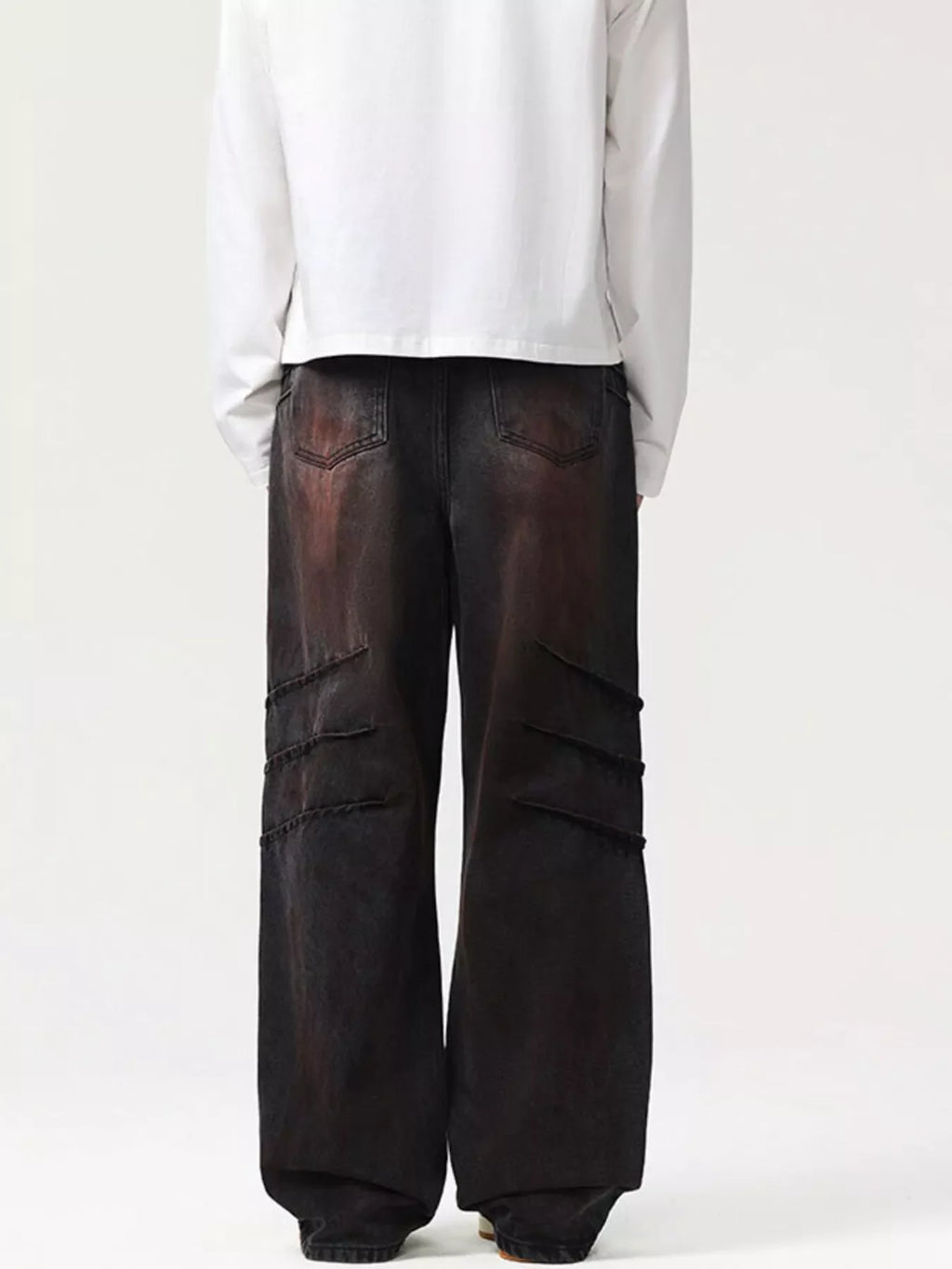 Men's Plus Size Wash Relaxed Fit Jeans