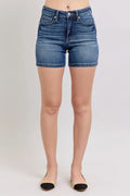 Judy Blue Full Size High Waist Denim Shorts Plus Size