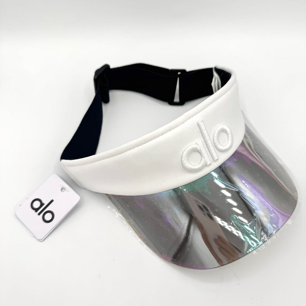 Alo Yoga Airlift Solar Visor - White