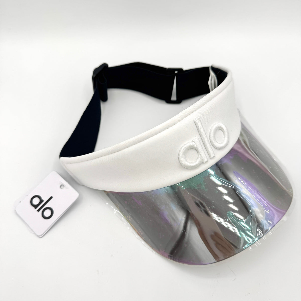 Alo Yoga Airlift Solar Visor - White