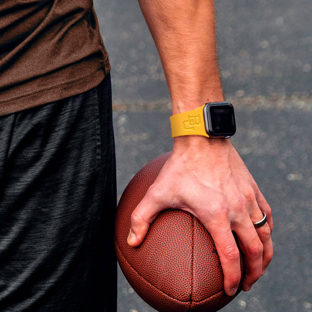 Baylor Bears Engraved Apple Watch Band