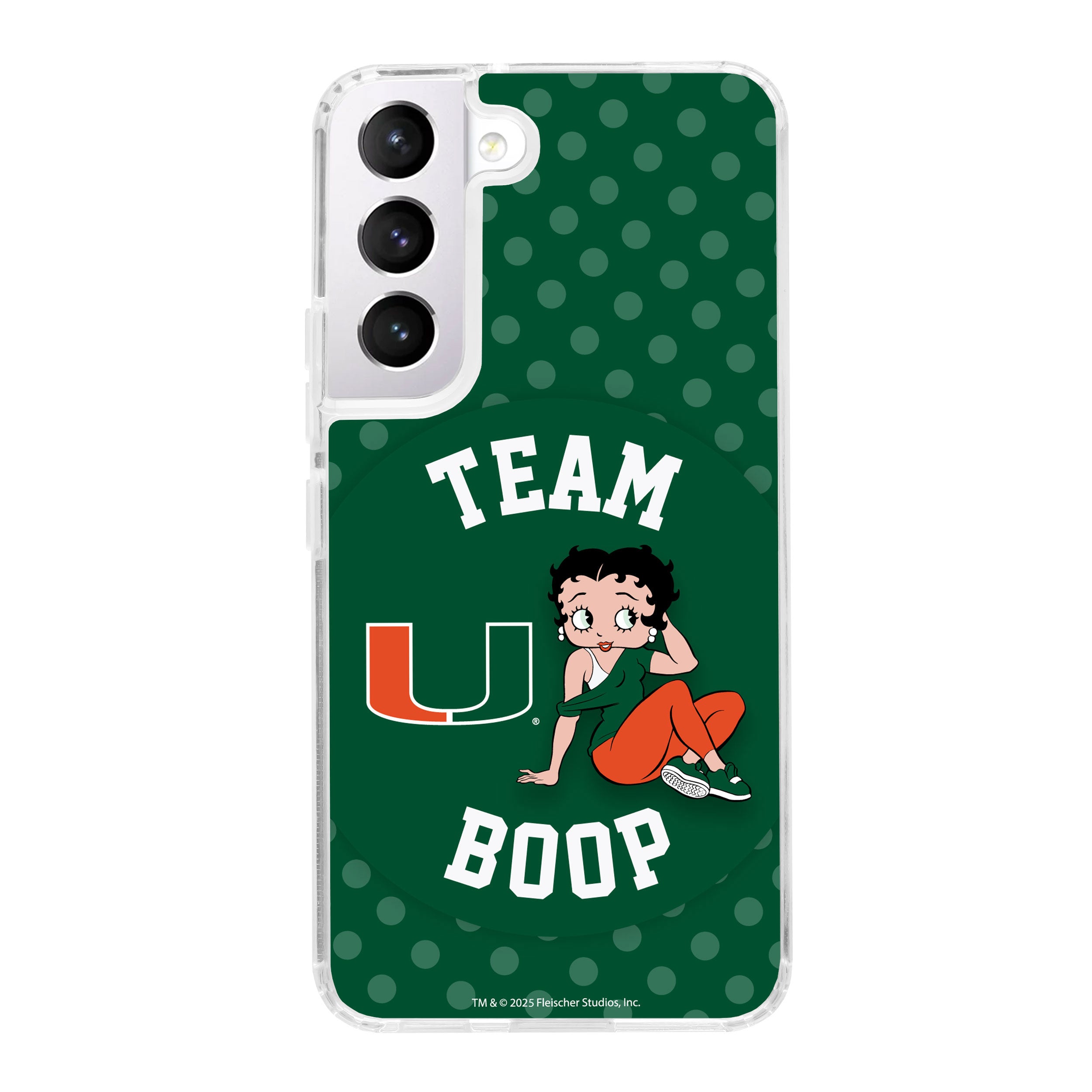 Miami Hurricanes X Betty Boop HD Samsung Galaxy S24 Phone Case