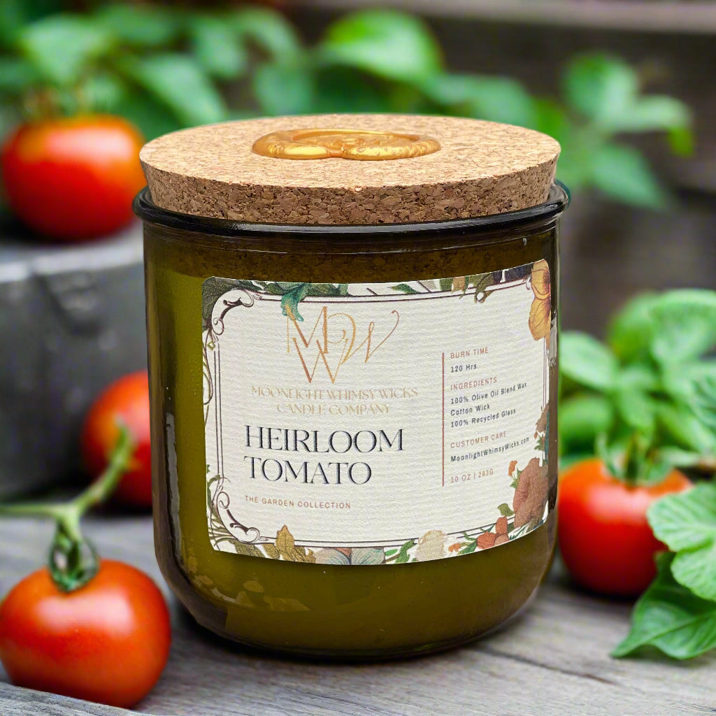 Heirloom Tomato Candle | Luxury Olive Oil Wax Candle