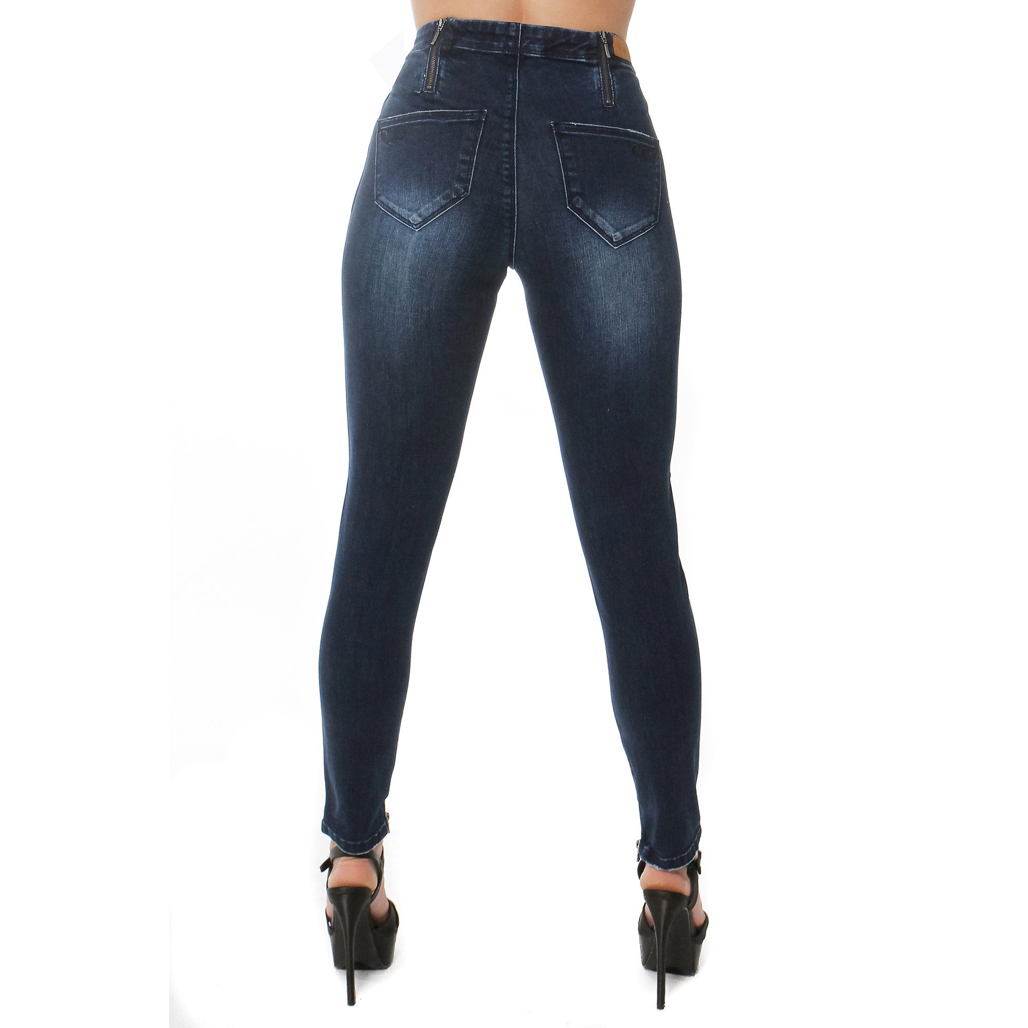 Ripped Leg Jeans Denim Fashion Style