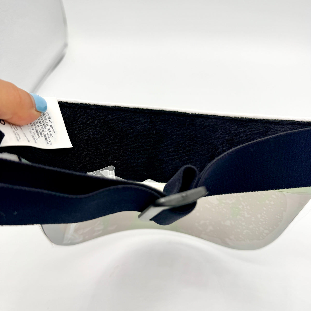 Alo Yoga Airlift Solar Visor - White