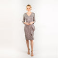 Assymmetric Flounce Sheath