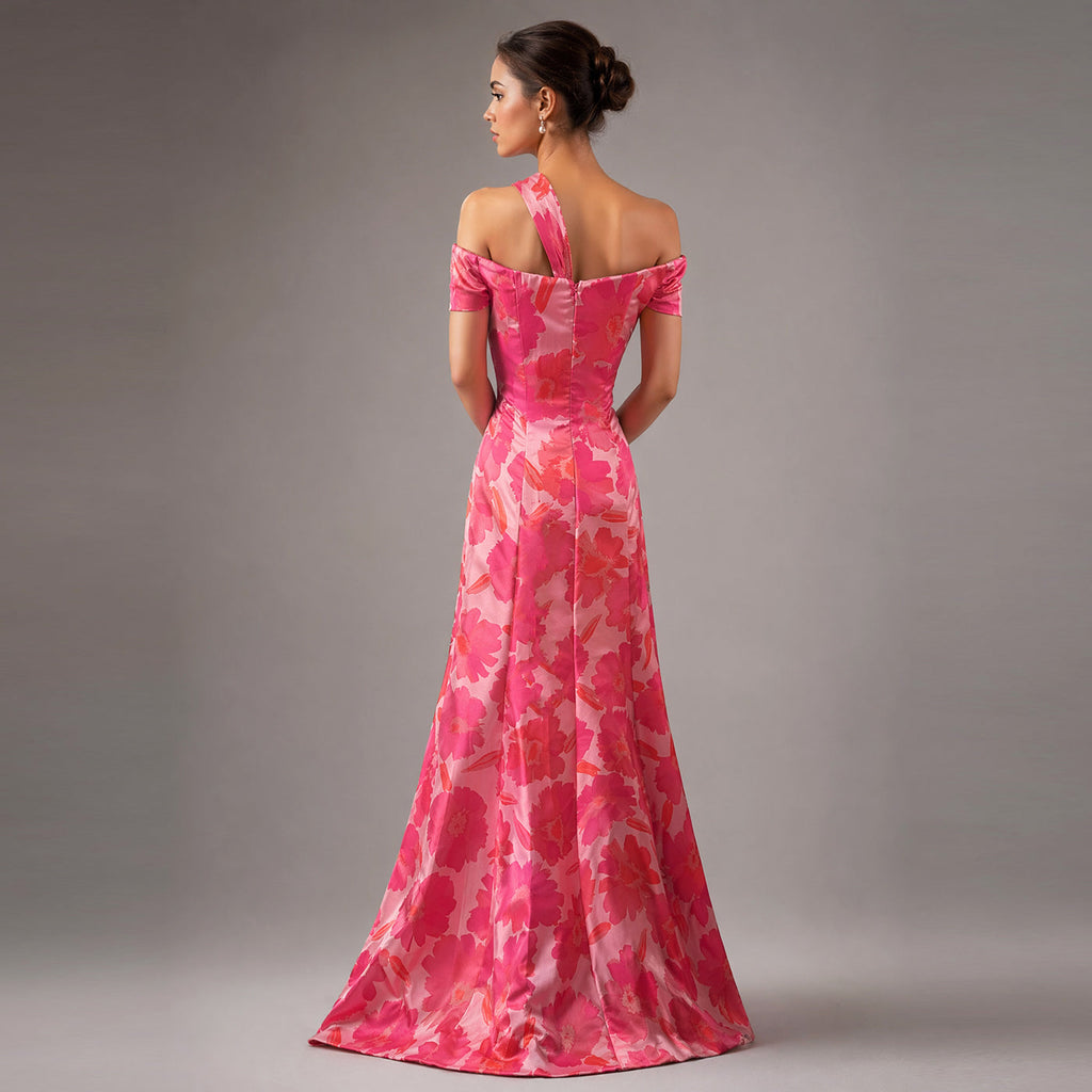 The Off The Shoulder Bow Gown