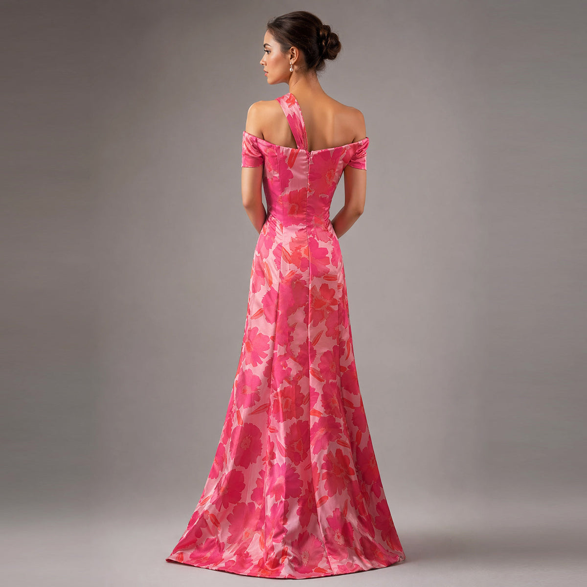 The Off The Shoulder Bow Gown