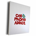 3dRose Deniska Designs Cell Phone - Cell Phone Addict - Museum Grade Canvas Wrap (cw_12499)