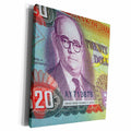 3dRose Jamaica Jamaican money dollar currency bank note bill... - Museum Grade Canvas Wrap (cw_155077)