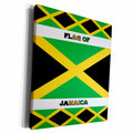 3dRose Sandy Mertens Flags of the World - Flag of Jamaica - Museum Grade Canvas Wrap (cw_210475)