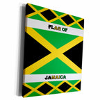 3dRose Sandy Mertens Flags of the World - Flag of Jamaica - Museum Grade Canvas Wrap (cw_210475)