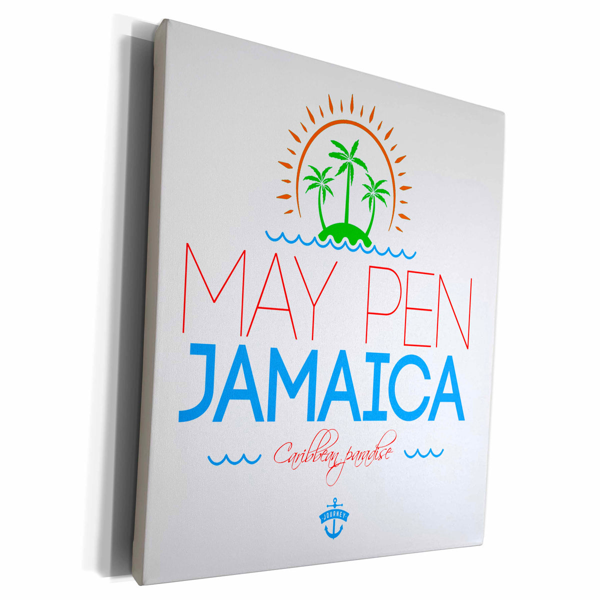 3dRose May Pen, Jamaica city. Summer journey and fun - Museum Grade Canvas Wrap (cw_313231)