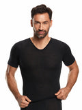 Cashmere and Silk | Short sleeve base layer shirt (Men's)
