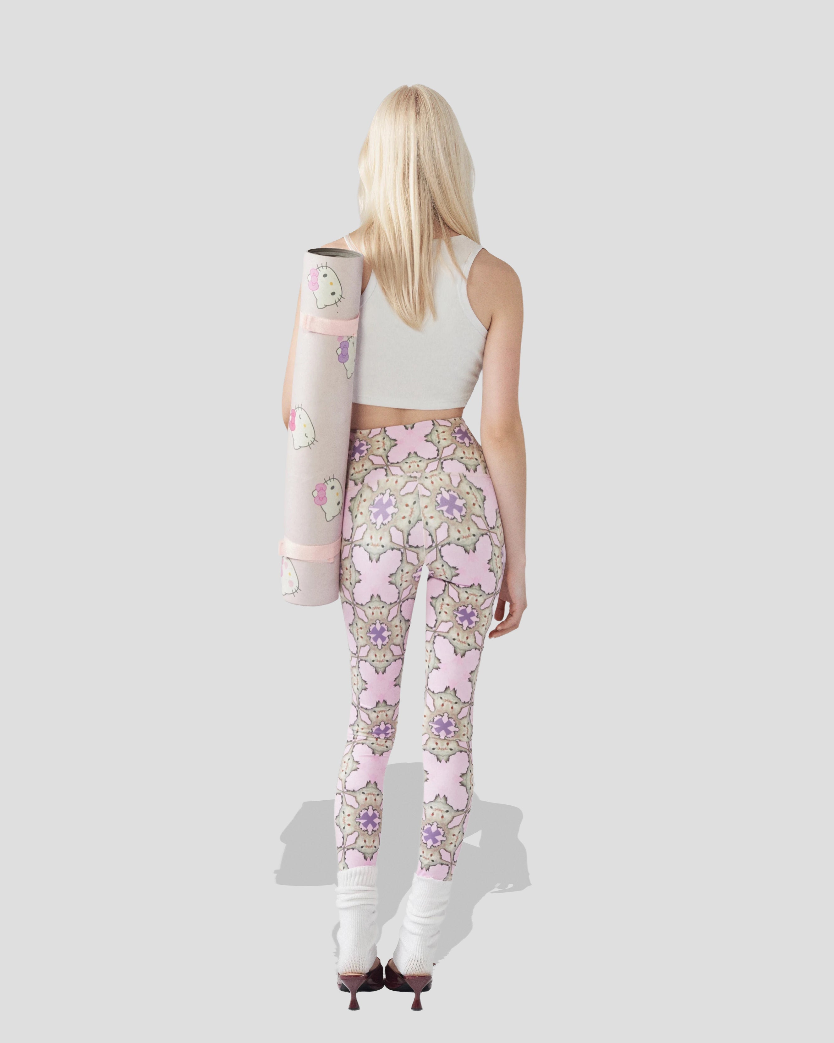Pink Purrfection Sculpt Leggings