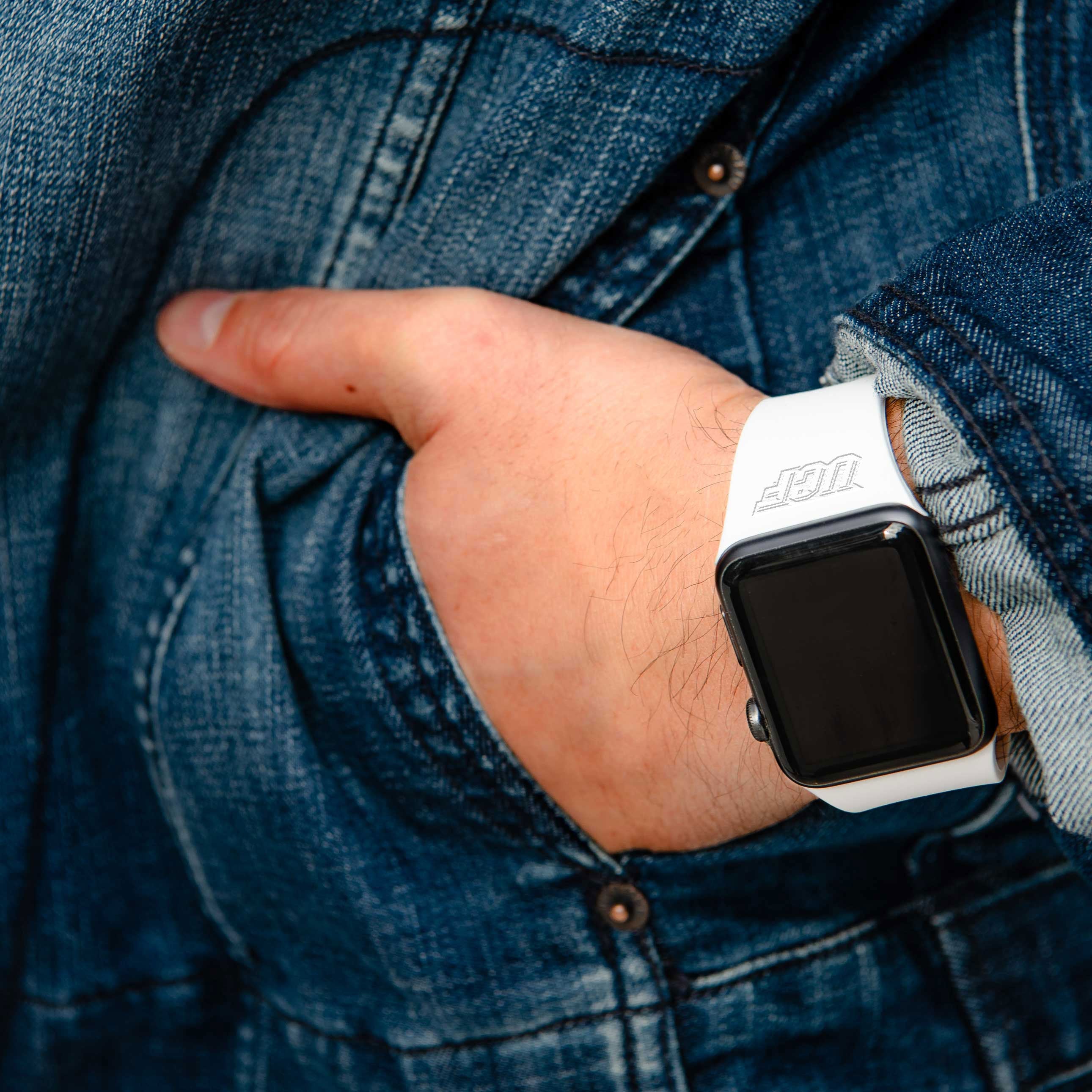 Central Florida Knights Engraved Apple Watch Band
