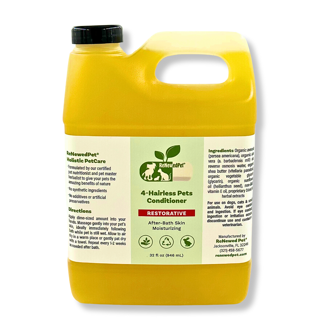 4-HAIRLESS PETS RESTORATIVE CONDITIONER