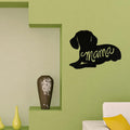 Dachshund Mama Silhouette - Metal Wall Art/Décor