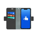 iPhone 11 EMF Blocking Magnetic Wallet Case with Radiation Protection
