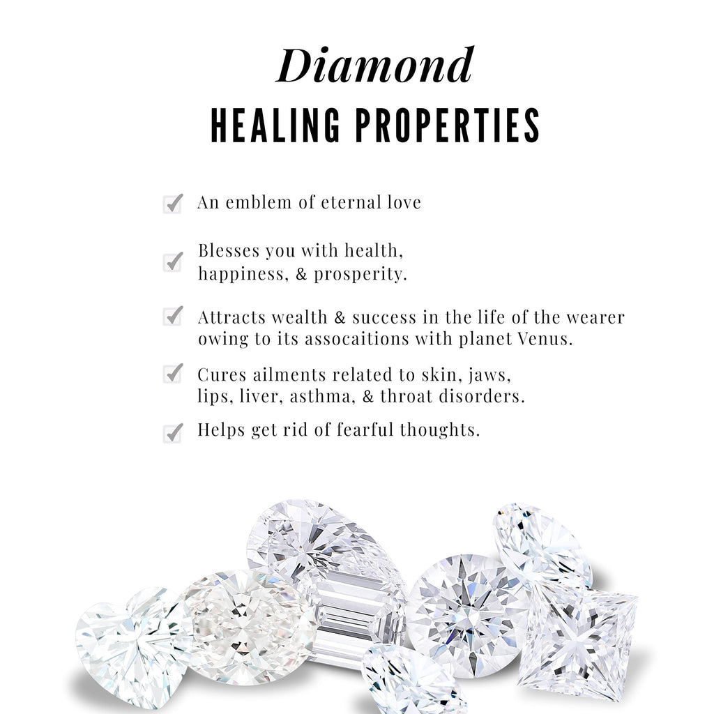 Real Diamond Bar Drop Earrings for Women