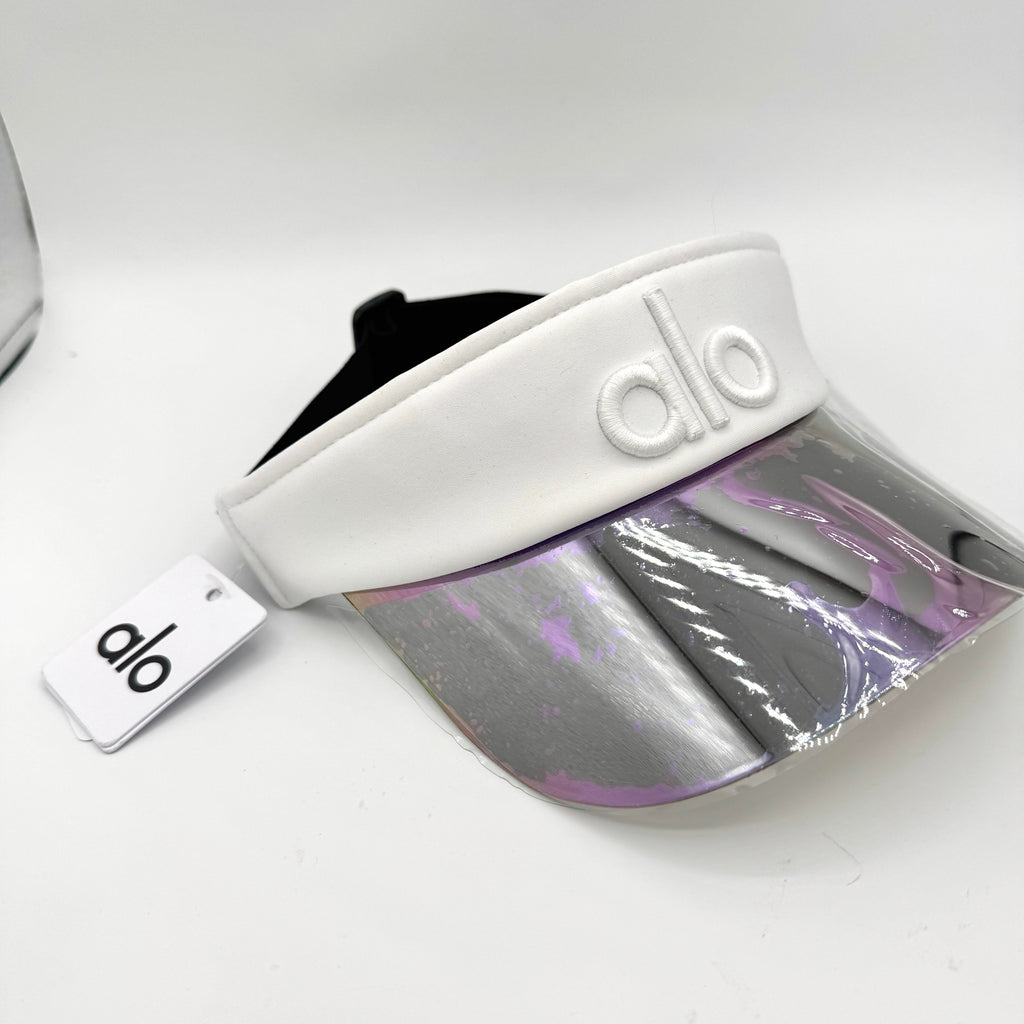 Alo Yoga Airlift Solar Visor - White