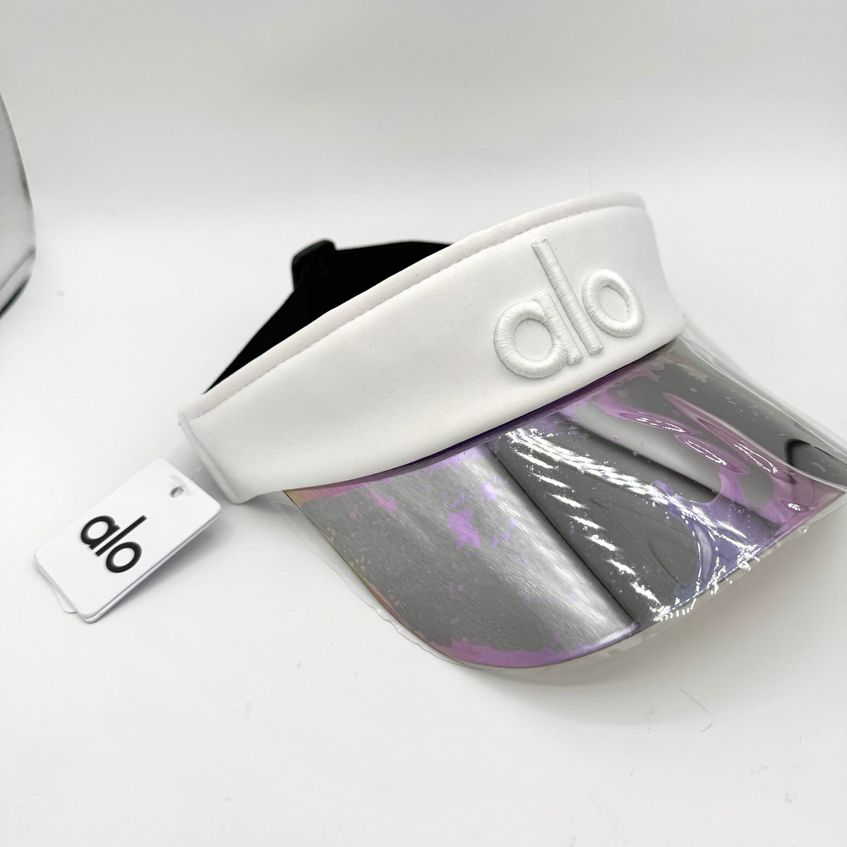 Alo Yoga Airlift Solar Visor - White