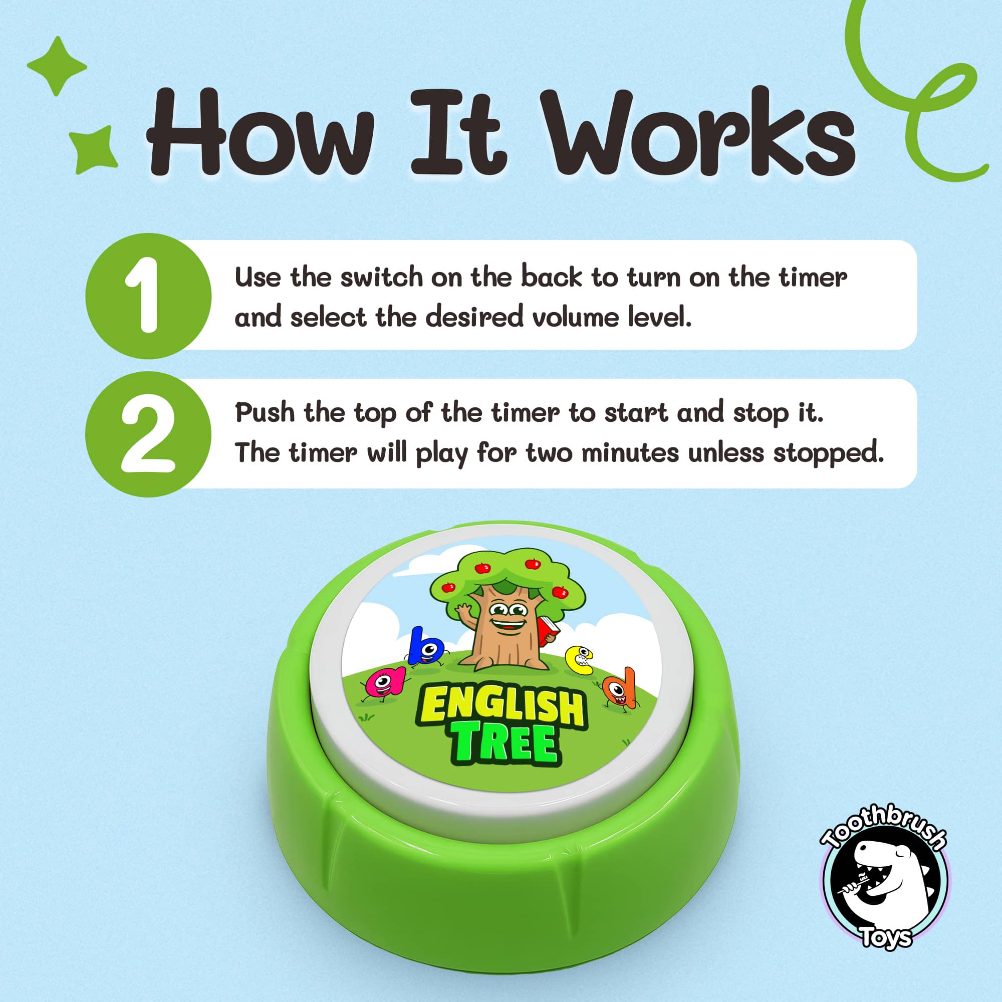 English Tree® Toothbrush Timer